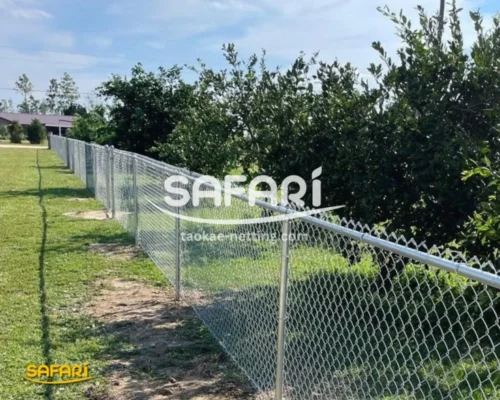 Chainlink ทำรั้วภายในสวน