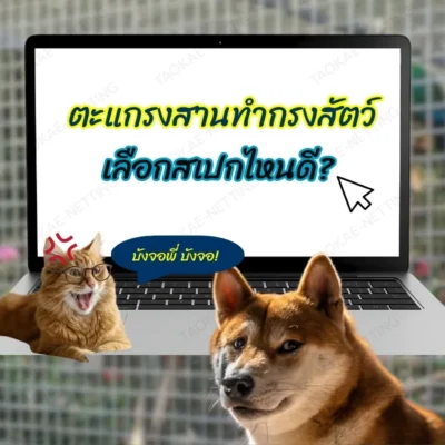 ตะแกรงสาน - ตะแกรงทำกรงสัตว์-กรงนกแก้ว-ลวดหยัก