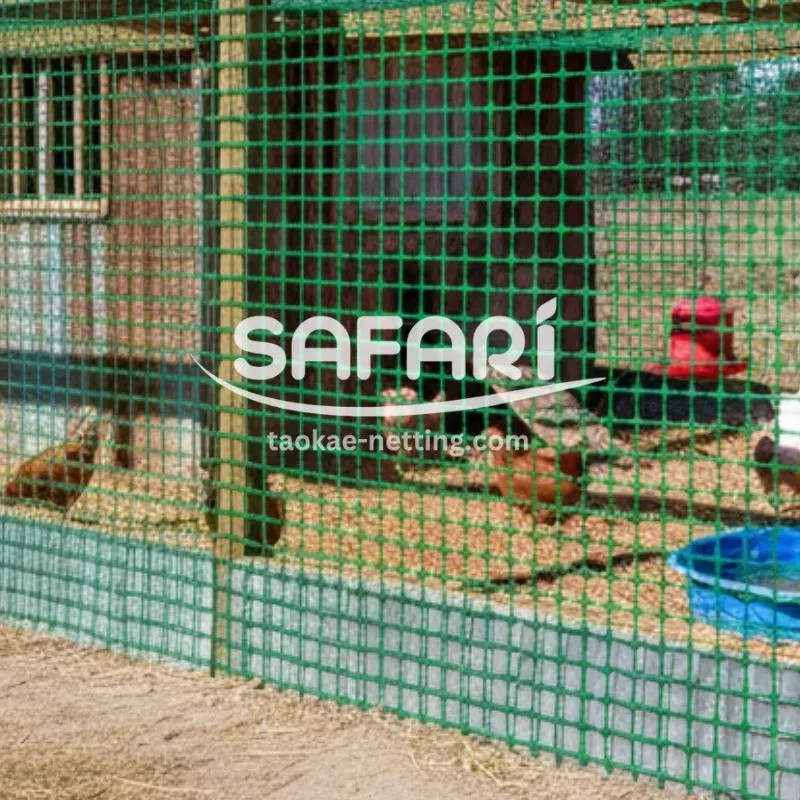 ตาข่ายพลาสติกแข็ง SAFARI - ใช้กั้นรั้วคอกเลี้ยงไก่