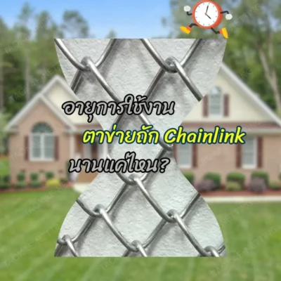 ตาข่ายถัก Chainlink - อายุการใช้งานตาข่ายถัก Chainlink